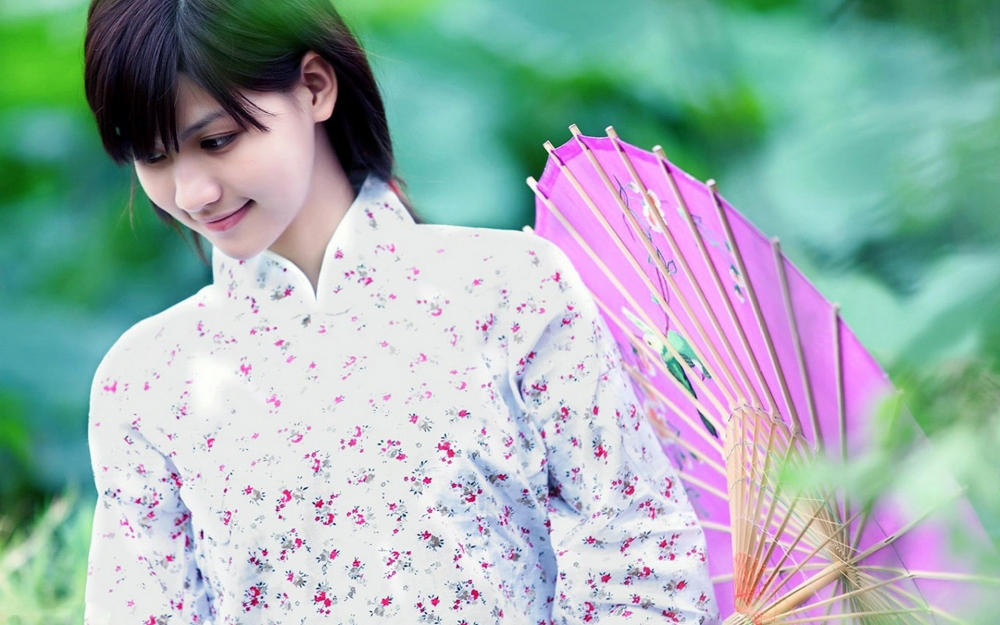 清纯可爱美女桌面壁纸之高清图片