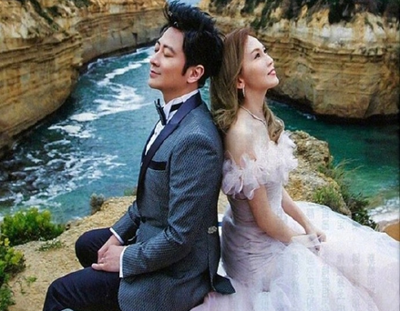 明星孙耀威陈美诗婚礼甜蜜图片 孙耀威陈美诗将于教堂办婚礼