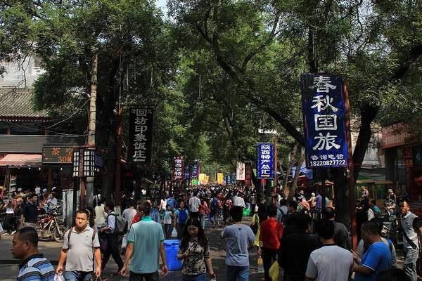行走西安回坊 感受吃货的幸福