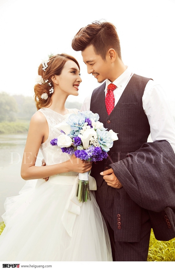 阳光微恋 婚纱照