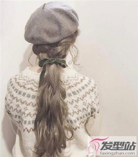 唯美韩式长发编发 回眸一笑百媚生