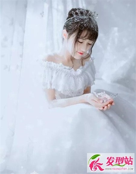 天使风新娘发型 梦幻物语新娘