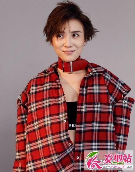 最新高颜值的短发发型  演绎霸道风范