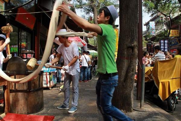 行走西安回坊 感受吃货的幸福
