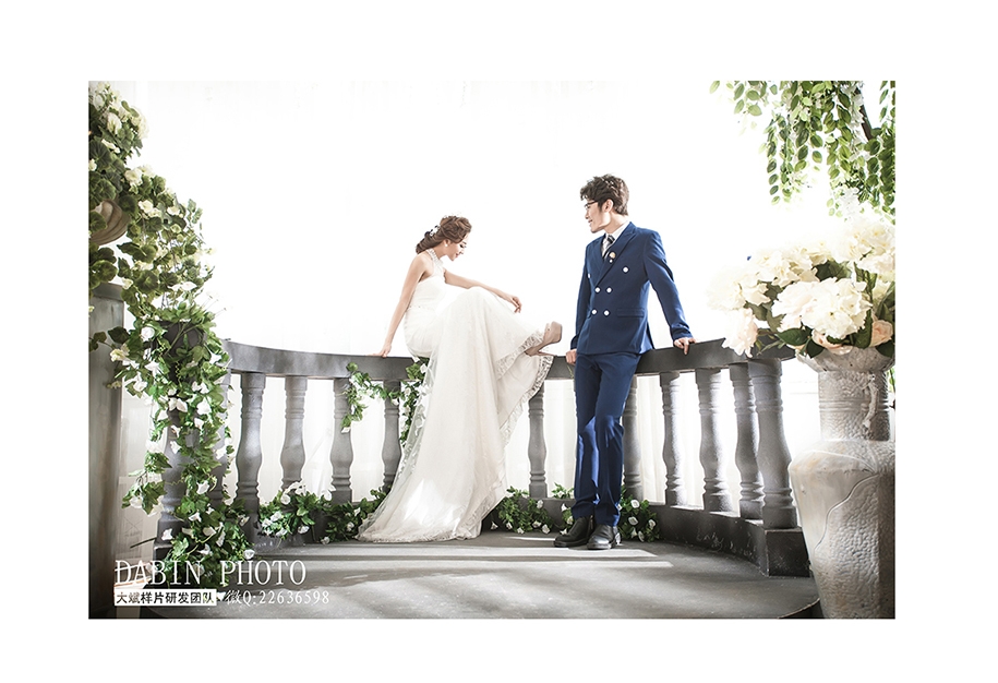 韩式格调 婚纱照