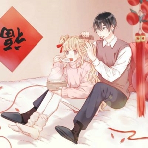 捡到一只小狐狸 浪漫唯美小清新动漫卡通情侣头像