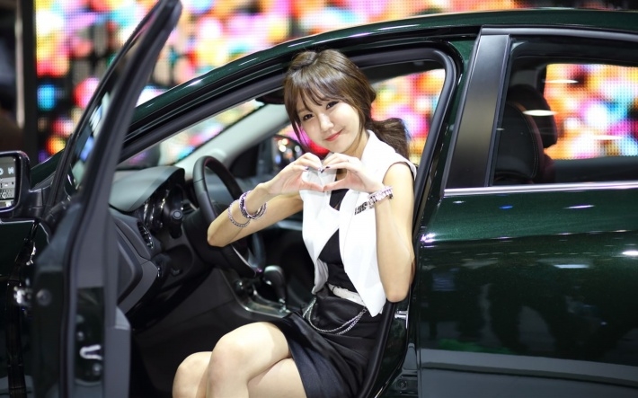 韩国车展性感美女壁纸 第二辑