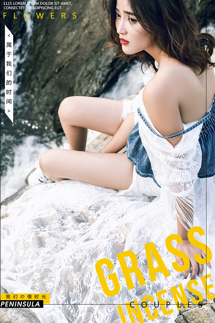 恋人海岸 婚纱照