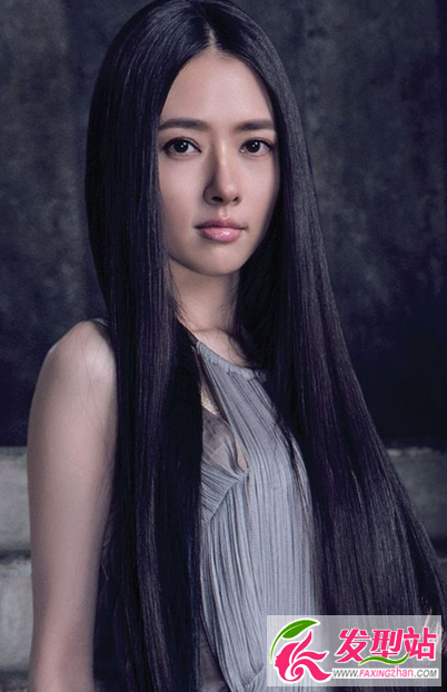 长直发显白染发发型 女神范长发发型图片大全