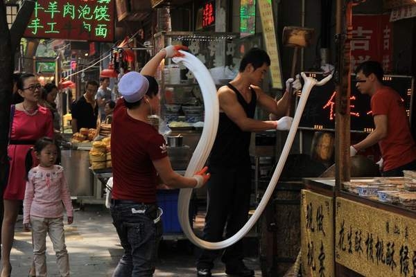 行走西安回坊 感受吃货的幸福