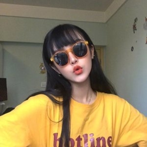 小清新养眼迷人韩系女生头像