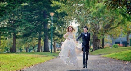 明星孙耀威陈美诗婚礼甜蜜图片 孙耀威陈美诗将于教堂办婚礼
