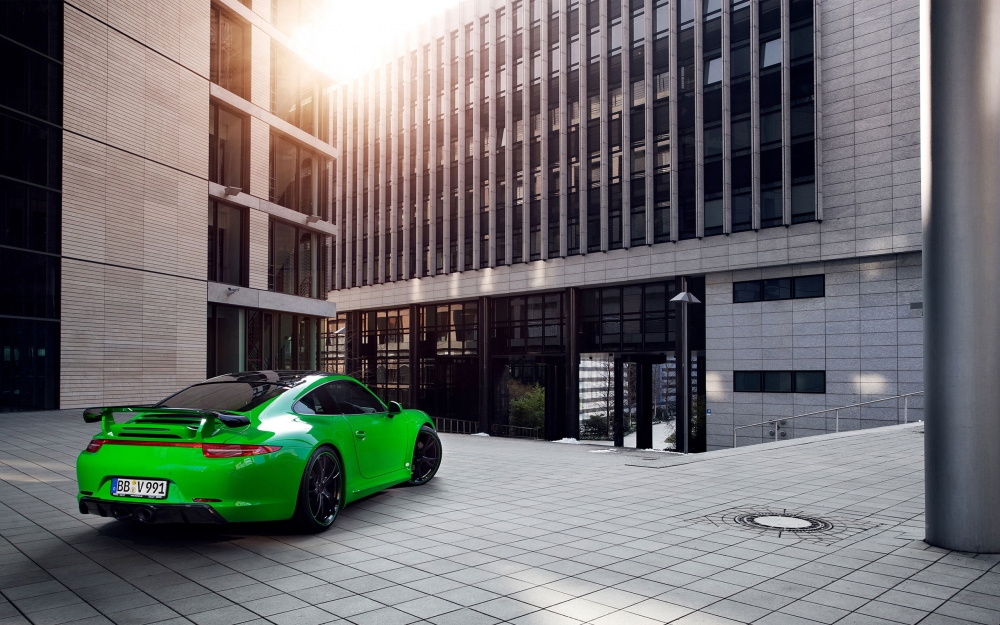 2014款TechArt改装版保时捷911 4S跑车