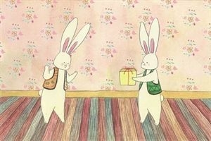 找了好久的兔子 ❤