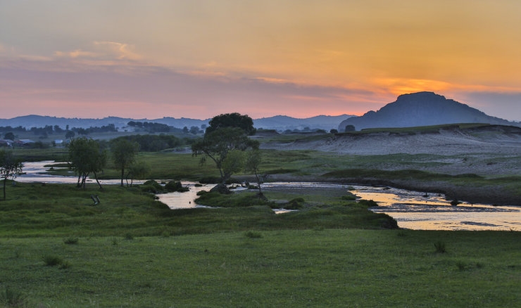 夏日坝上美景