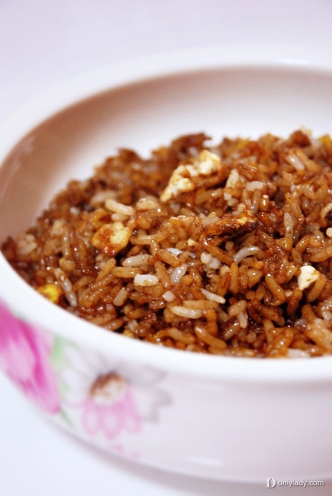 美食 美味的蛋炒饭