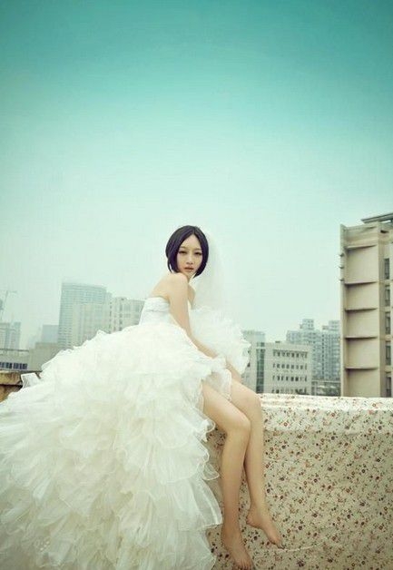 【每个女孩都有自己的婚纱梦吧】