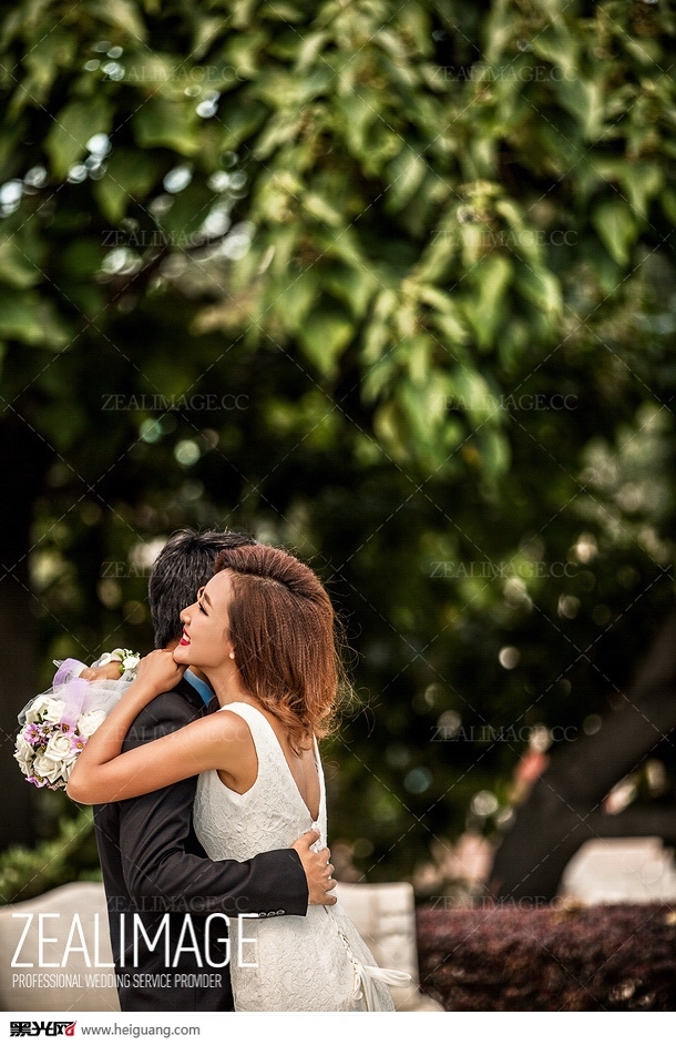 享受爱 婚纱照
