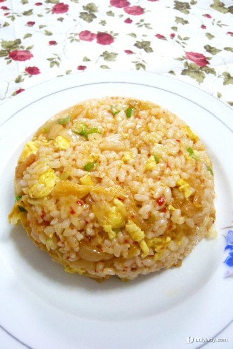 美食 美味的蛋炒饭