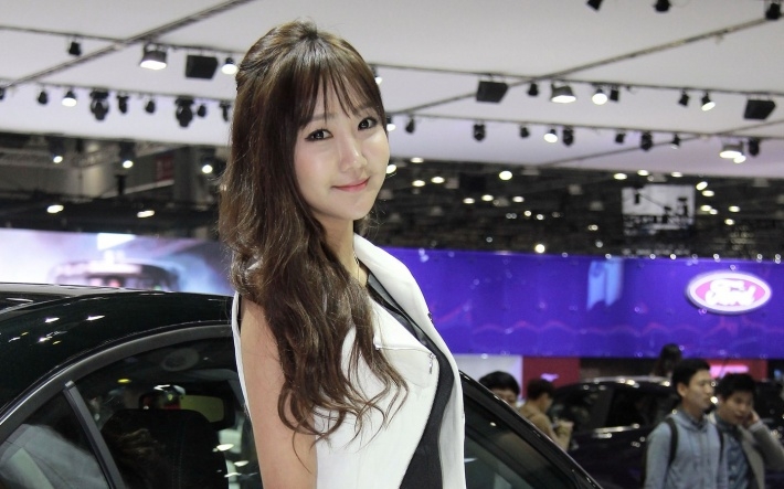韩国车展性感美女壁纸 第二辑