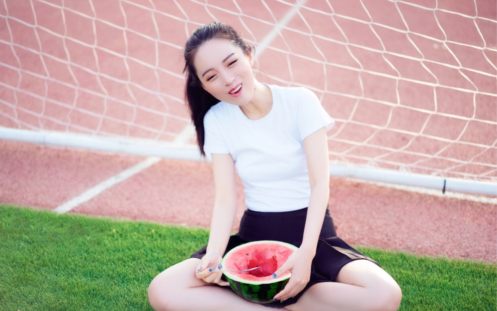 文艺少女唯美写真高清桌面壁纸