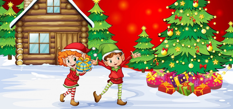 2013圣诞节,圣诞树,孩子,男孩,女孩,儿童,新的一年桌面壁纸