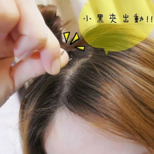 长发苹果头怎么扎 超可爱韩国苹果头扎法图解