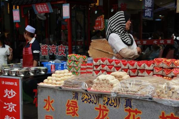 行走西安回坊 感受吃货的幸福