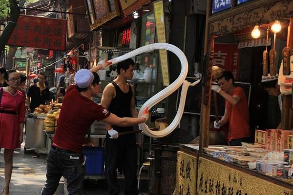行走西安回坊 感受吃货的幸福