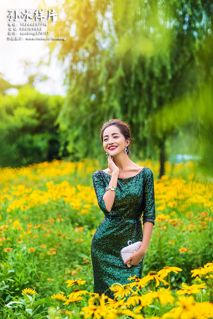 浪漫花季 婚纱照