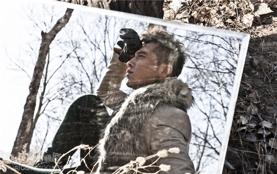 国民励志暖男王雷早秋写真大片，王雷图片