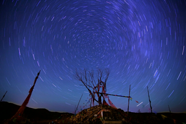 烂漫星空 流星雨