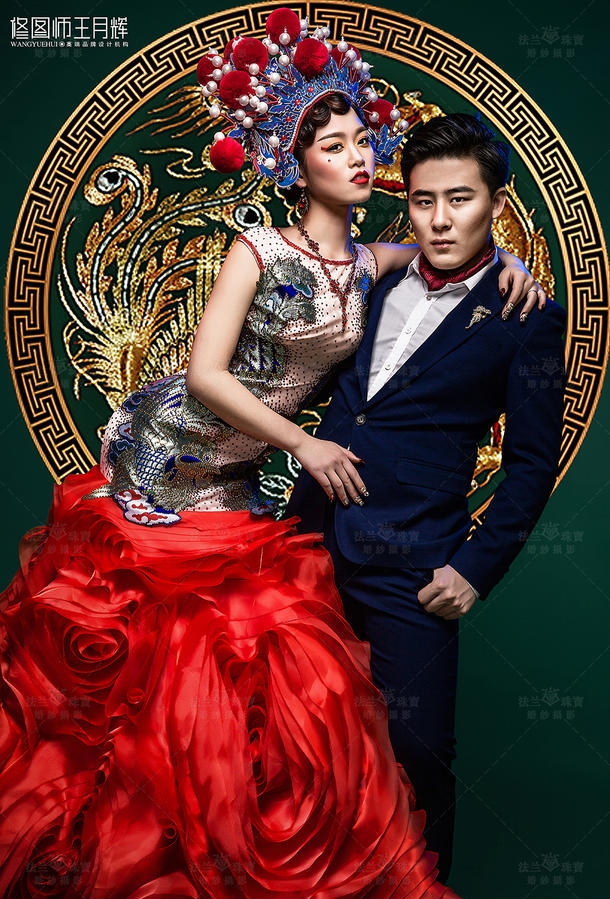 龙凤 婚纱照
