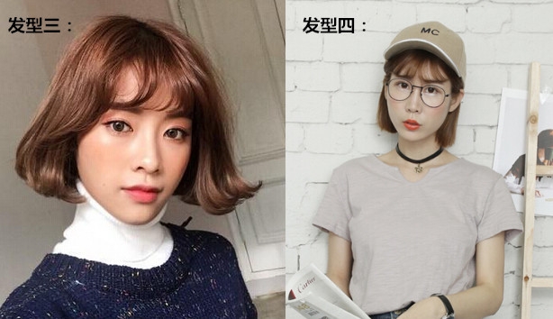 最新韩国女生短发发型 短梨花头最甜美