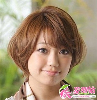 方脸女士短发适合什么染发 让你更年轻的染发颜色