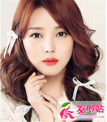 韩式女生卷发热推 挂起唯美浪漫风