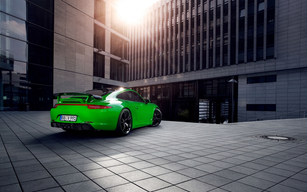 2014款TechArt改装版保时捷911 4S跑车