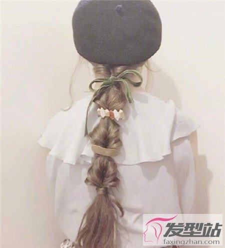 唯美韩式长发编发 回眸一笑百媚生