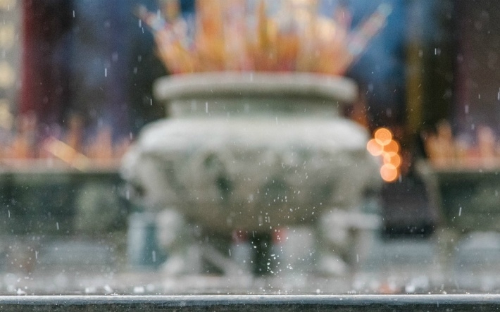 雨中唯美美景高清电脑壁纸