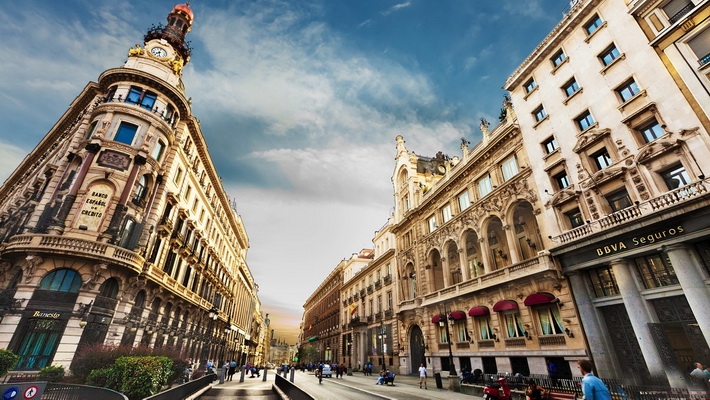 马德里城市风景壁纸