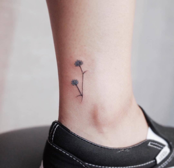 Tattoo｜脚腕别致小纹身 ​​​​