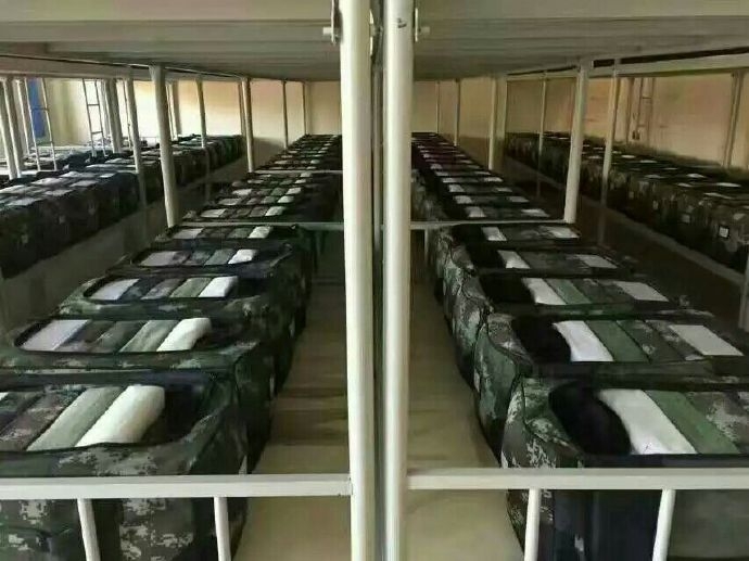 部队食堂简直是强迫症的天堂