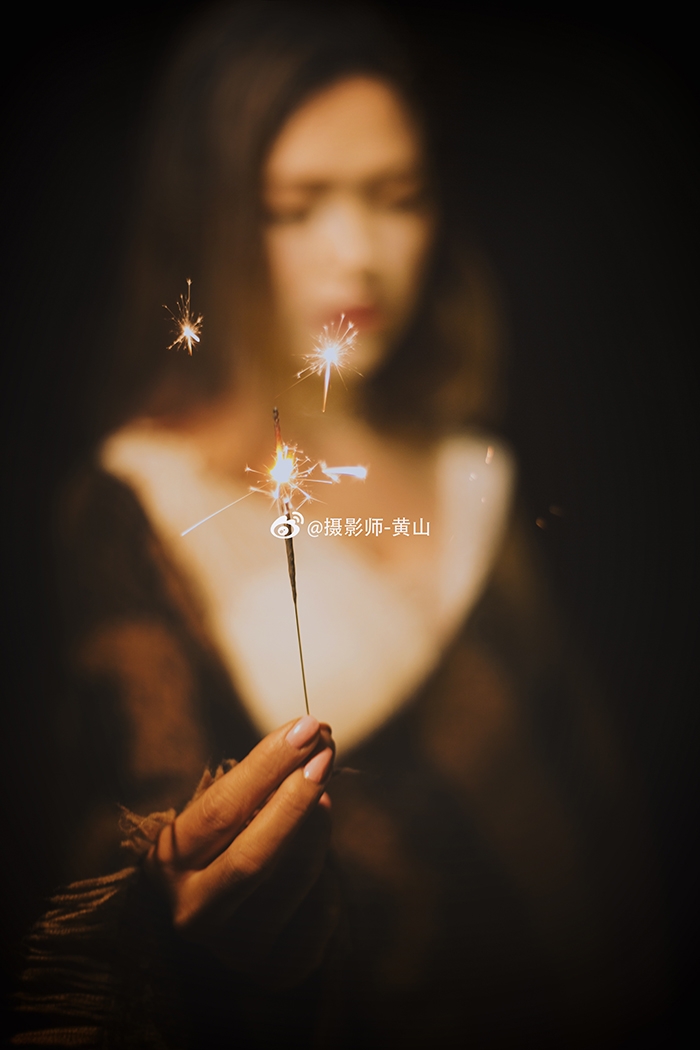 情绪夜景 婚纱照