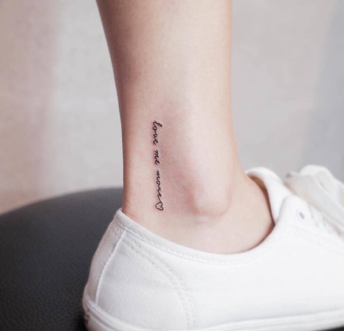 Tattoo｜脚腕别致小纹身 ​​​​