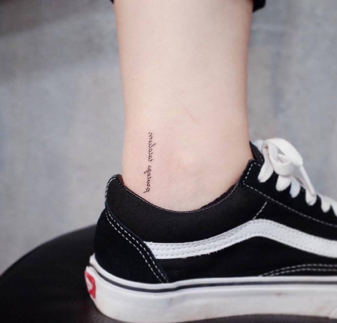 Tattoo｜脚腕别致小纹身 ​​​​