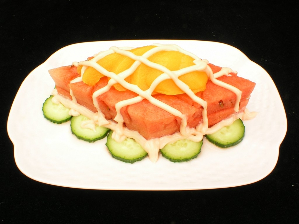 水果沙拉三凉菜系列美食素材图片