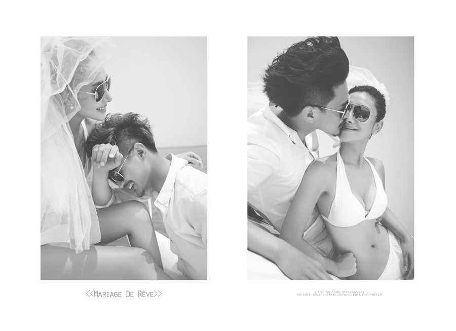 The yacht love 婚纱照