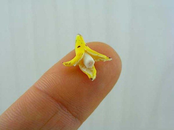 指尖上的微缩食物