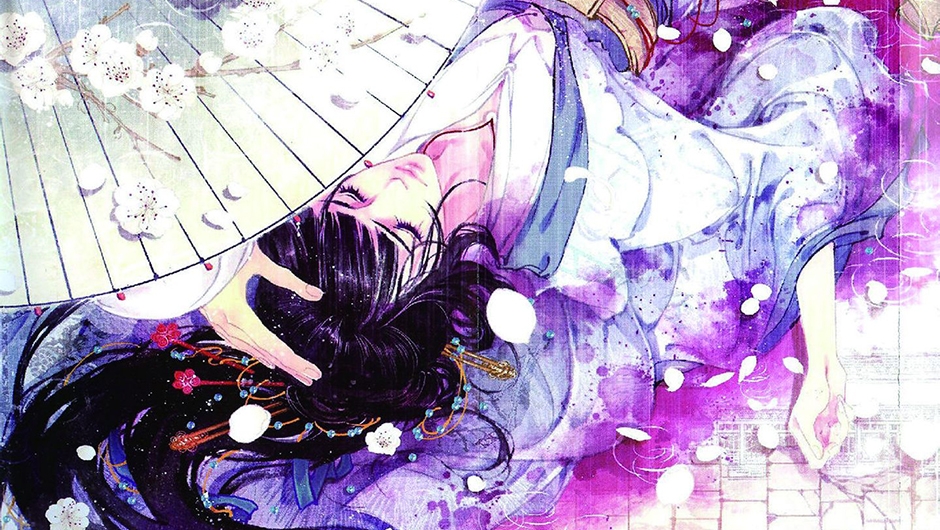 三生三世卡通小说手绘美女图片
