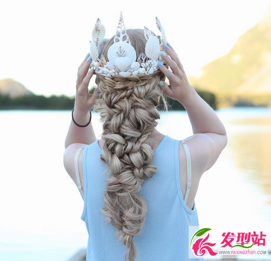 Flowerbraid鲜花编发图片大全